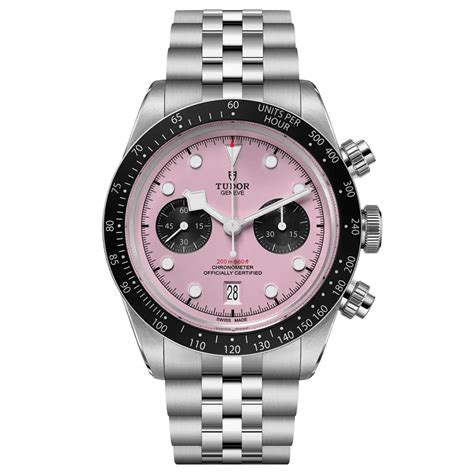 pink tudor black bay chrono|tudor 79360n 0019.